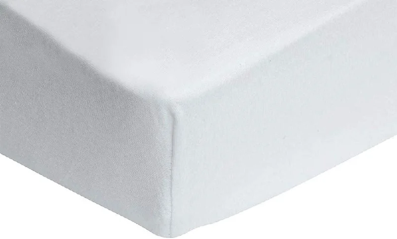 Moisture - Wicking Cotton Sheets for a Dry and Comfortable SleepEasycare Single Bed Fitted Sheet - 90cm x 200cm - White