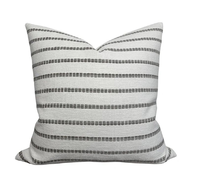 Pregnancy Pillows for Expectant MothersOak Creek Stripe Pillow Cover in Brown