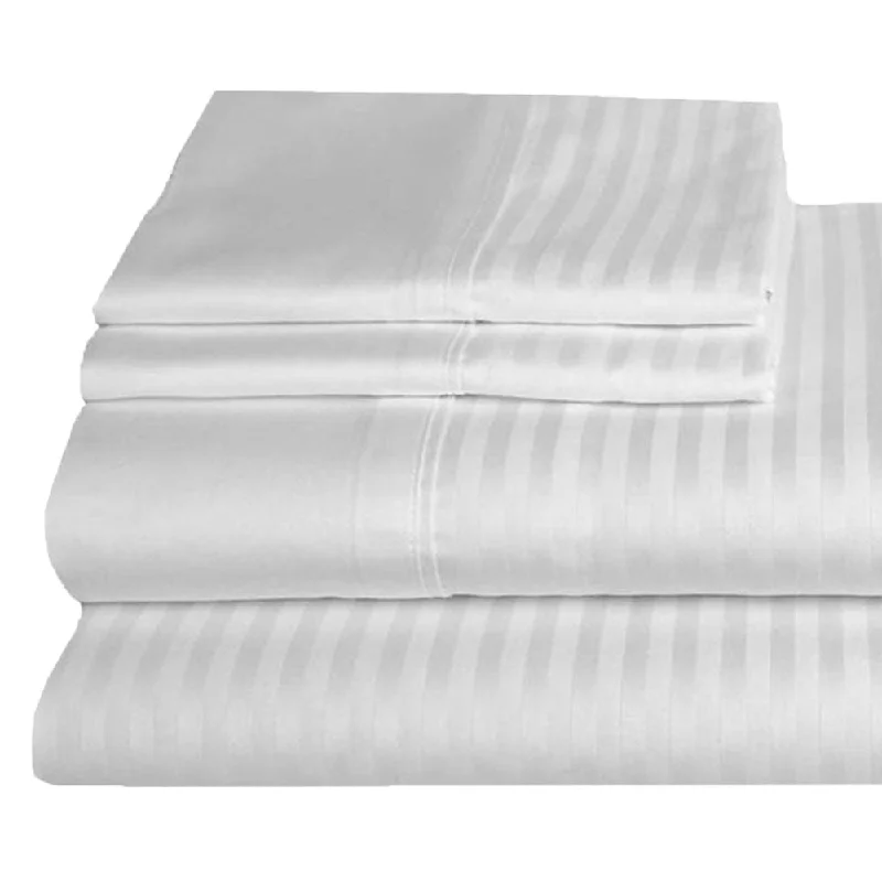 Feather Pillows for a Luxurious SleepHayman Sateen Stripe Sheet Set Single