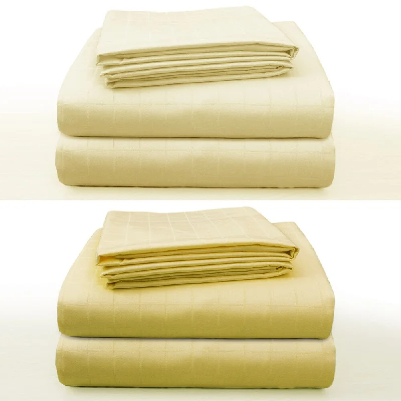 Twin - Size Sheet Sets with a Pillow ProtectorSuper Soft Deep Pocket Sheet Set