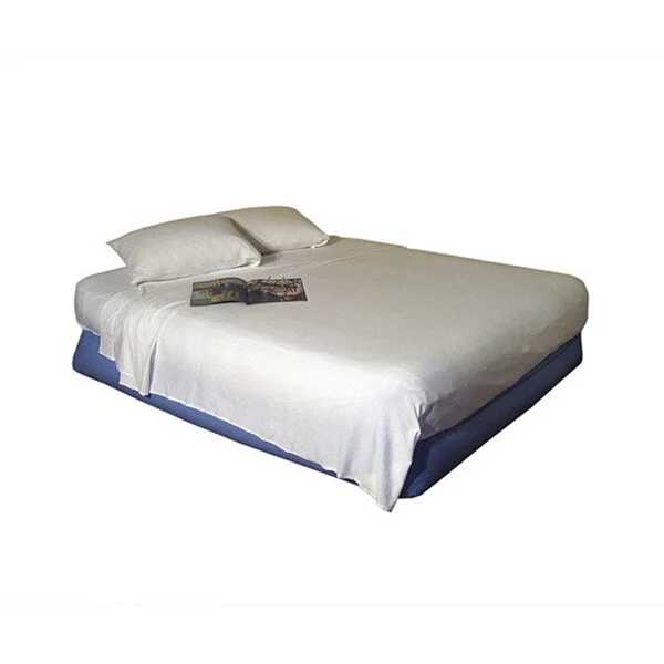 Flat Sheets with a High - Quality Finish for a Luxurious LookTwin-size Airbed Cotton Jersey Sheet Set