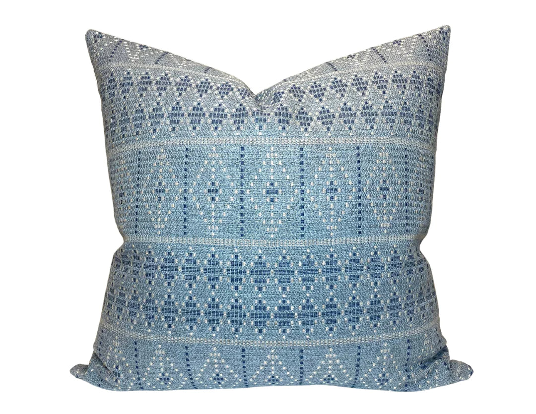 Bolster Pillows for Sofa DecorationPeter Dunham Souk Pillow Cover in Indigo Sky