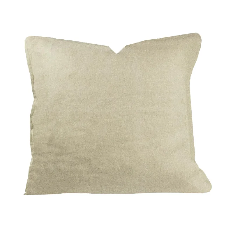 Feather Pillows for a Luxurious SleepLinen Cushion Cover Raw Natural Euro