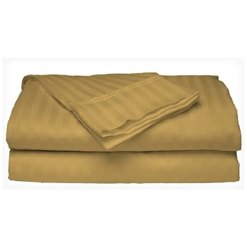 Hypoallergenic Silk Sheets for Sensitive Sleepers2 PACK Deluxe Hotel 400 Thread Count 100% Cotton Sateen Queen Gold