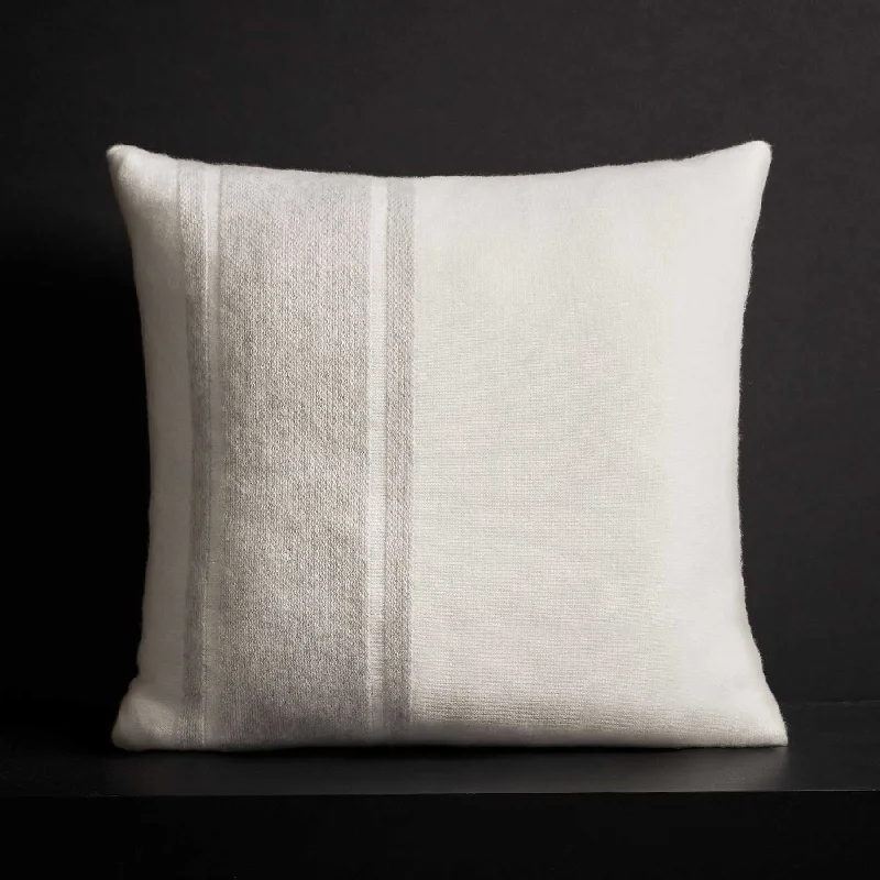 Firm Pillows for Side SleepersBaja Stripe Sham - Ivory/Flannel