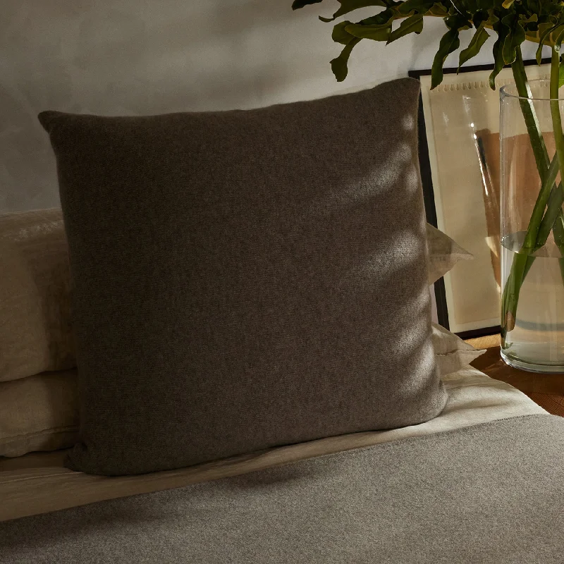 Feather Pillows for a Luxurious SleepCashmere Sham - Taupe Melange