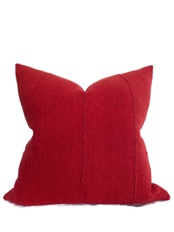 Memory Foam Pillows for Neck SupportSolid Red Mudcloth Pillow Cover