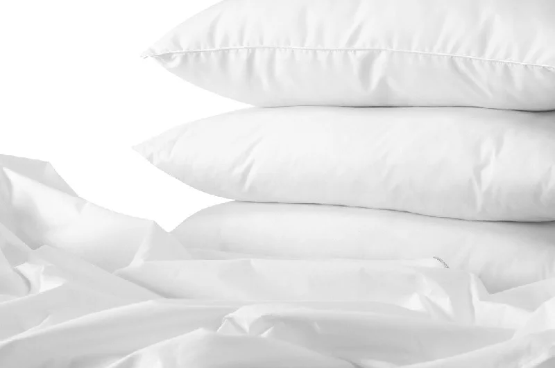 Cooling Pillows for Hot SleepersGel Fiber Pillow - Set of 2 | Down Like Pillows for Sleeping | Standard, Queen and King Size | For Back, Stomach and Side Sleepers | Egyptian Cotton with Hypoallergenic Microfiber Gel Thread Fill