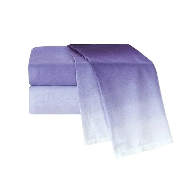 Jersey - Knit Sheets for a Comfortable and Casual BedOmbre Purple Sheets