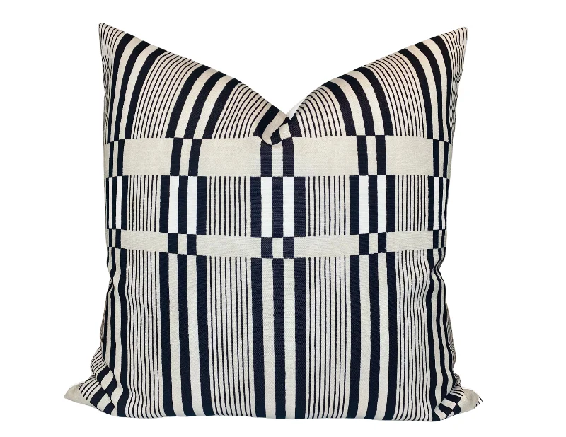 Soft and Fluffy Pillows for Bedroom ComfortKelly Wearstler Bandeau Pillow Cover in Tawny, Indoor Outdoor