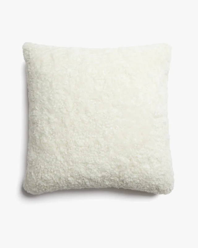 Cotton Pillows for Natural ComfortShearling Pillow Cover