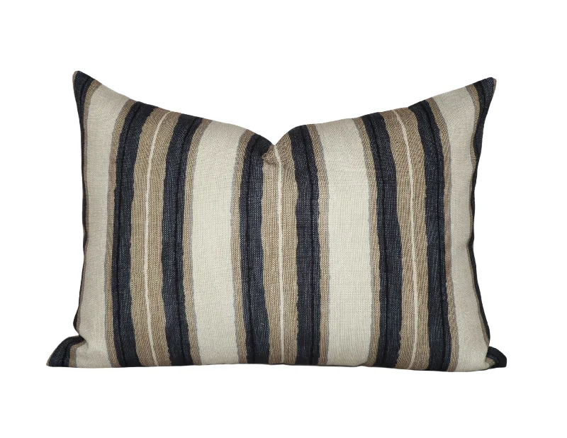 Cooling Pillows for Hot SleepersKelly Wearstler Shoreline Pillow Cover in Pebble, Indoor Outdoor