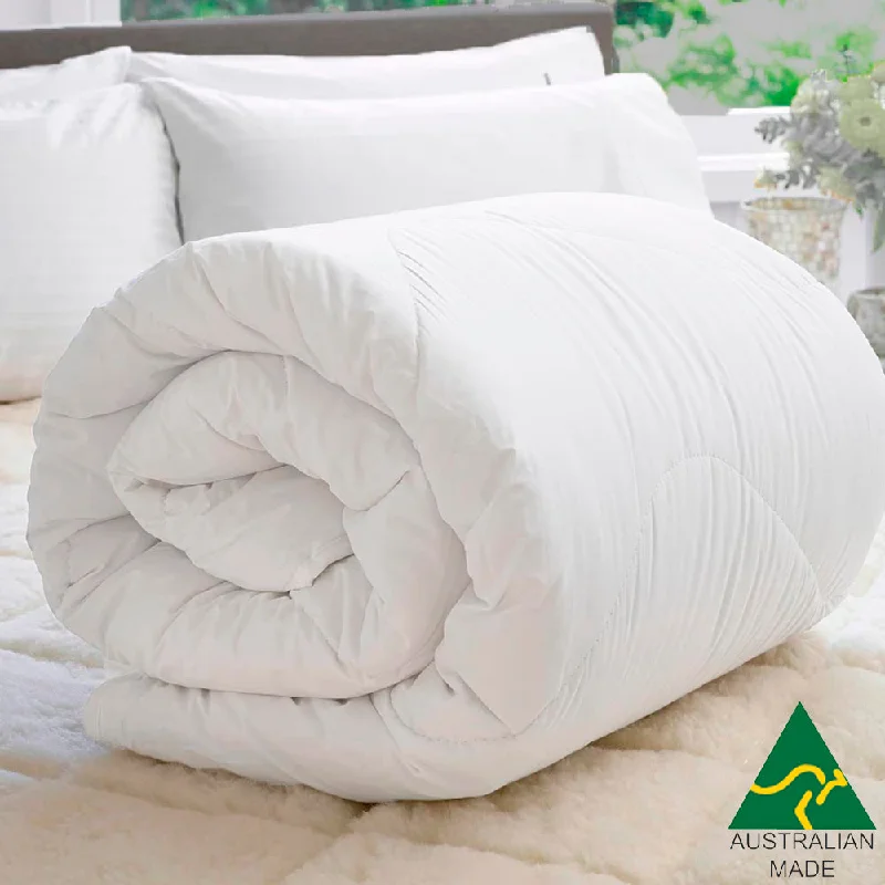 Silk Pillows for Smooth Skin and HairSuper King Australian Winter Wool Quilt