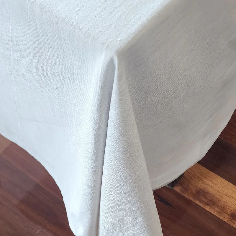 Feather Pillows for a Luxurious SleepOrganic Cotton Tablecloth White