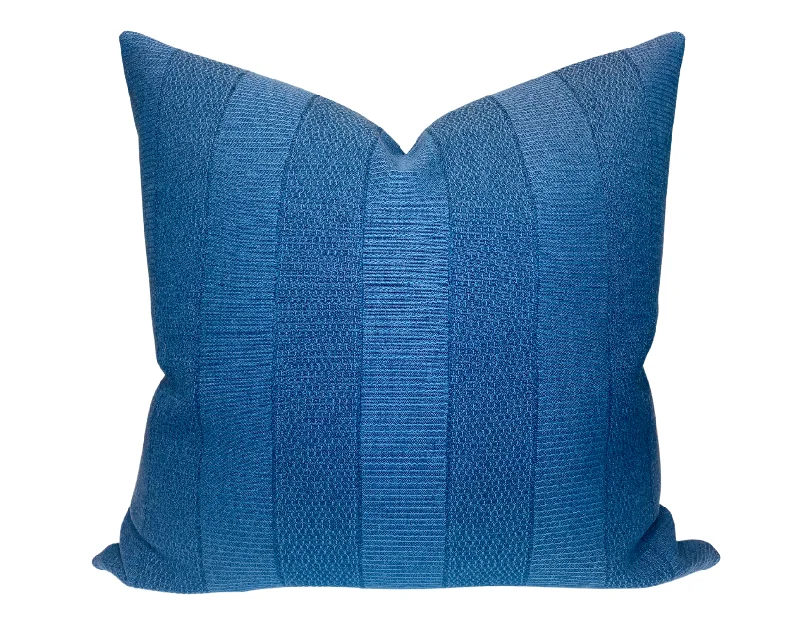 Silk Pillows for Smooth Skin and HairPeter Dunham Asilah Pillow Cover in Midnight Blue