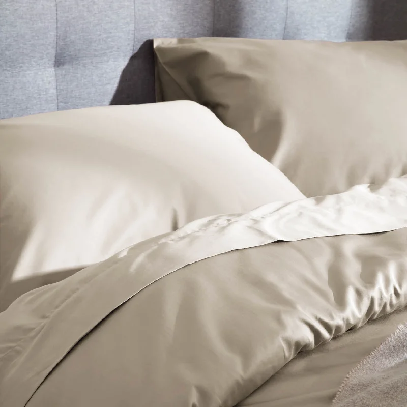 Moisture - Wicking Cotton Sheets for a Dry and Comfortable SleepOrganic Cotton Sateen Flat Sheet - Natural