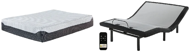 Wool - filled mattresses for natural insulation and moisture - wicking12 Inch Chime Elite Mattress with Adjustable Base