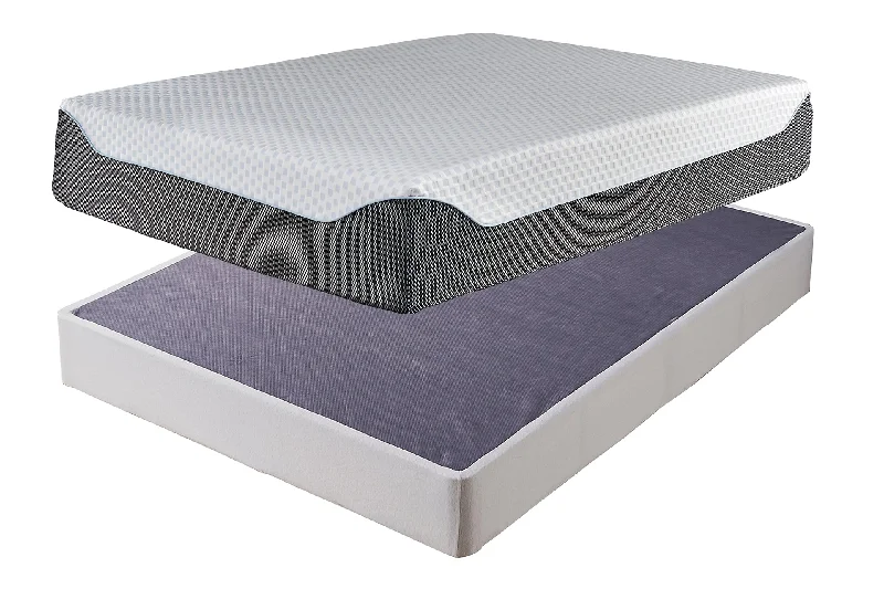 Wool - filled mattresses for natural insulation and moisture - wicking14 Inch Chime Elite Mattress with Foundation