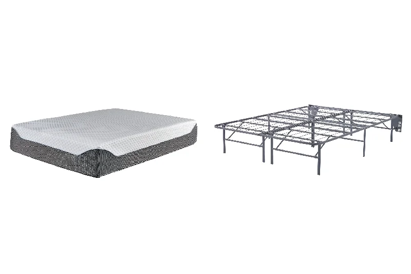 Hybrid mattresses combining foam and innerspring technology14 Inch Chime Elite Mattress with Foundation