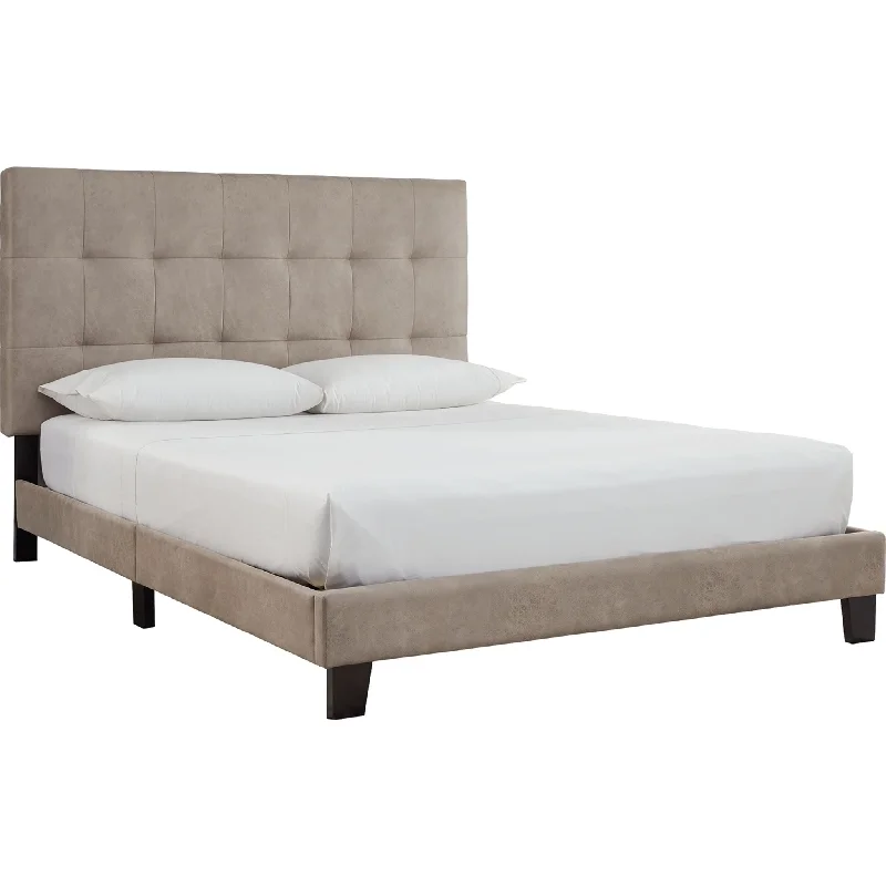 Innerspring mattresses with coil counts for supportAdelloni Bed - Light Brown