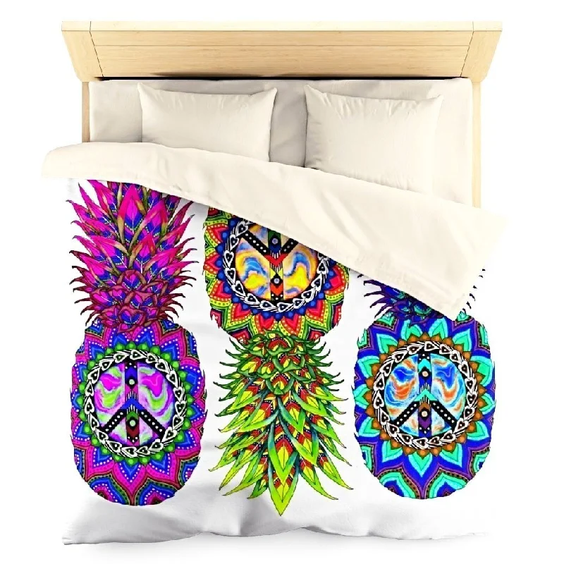 Snap - closure duvet covers for a quick and convenient way to open and closeAnanas Trio Duvet