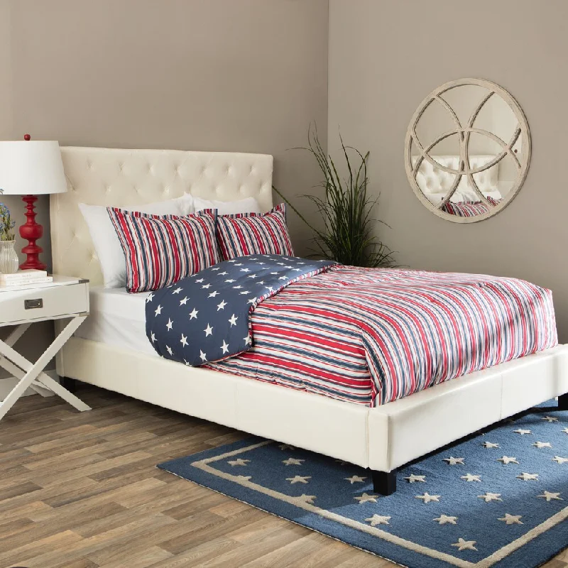 Duck down comforters with a softer feel and good warmth retentionAndrew Charles Americana Cotton Comforter Set