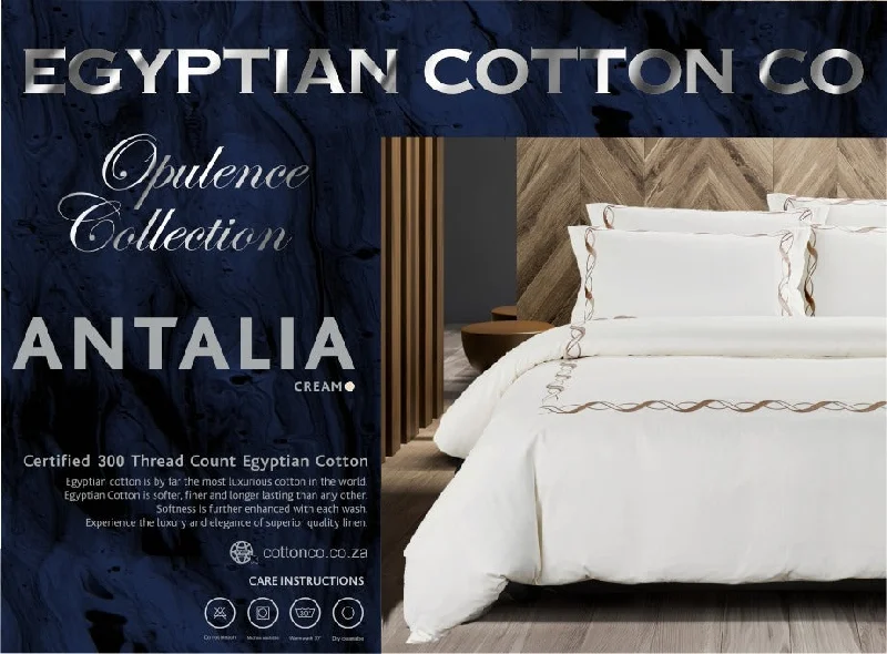 Queen - size duvet covers for standard queen - sized mattressesAntalia Egyptian Cotton Duvet Cover