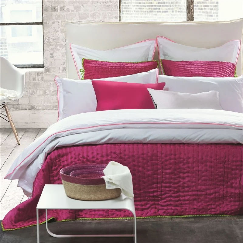 Duvet covers to pair with down comforters for maximum warmthAstor Peony & Pink Bedding