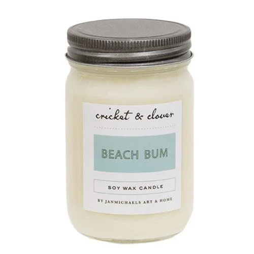 Beach Bum Soy Jar Candle