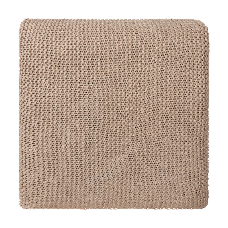 Cashmere blankets for ultimate softness and luxuryLuso Organic Cotton Merino Blanket [Beige]