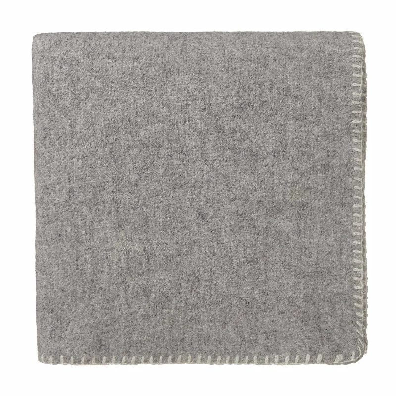 Acrylic blankets for a soft and affordable alternativeAspan Blanket [Light grey/Off-white]