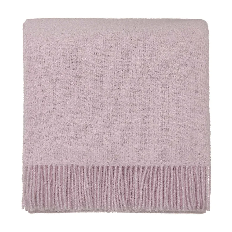 King - size blankets to cover large beds comfortablyMiramar Blanket [Powder Pink]