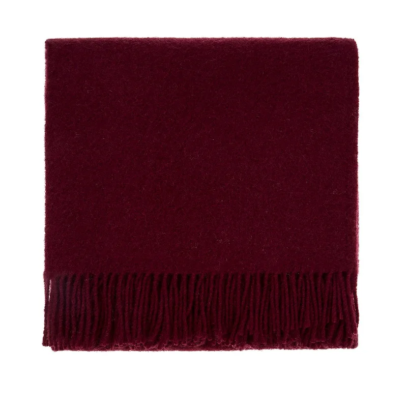 Microfiber blankets that are durable and easy to care forMiramar Wool Blanket [Raspberry]