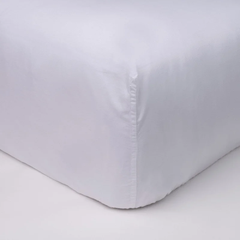 Box Spring Cover, White, Twin X Long