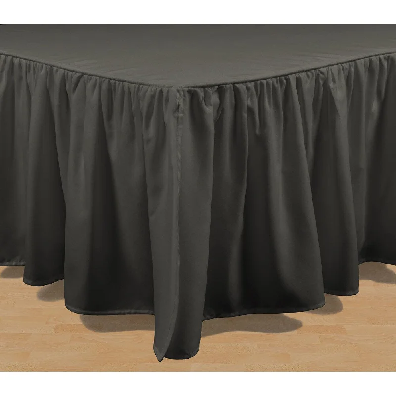 Brielle Honeycomb Solid Bed Skirt