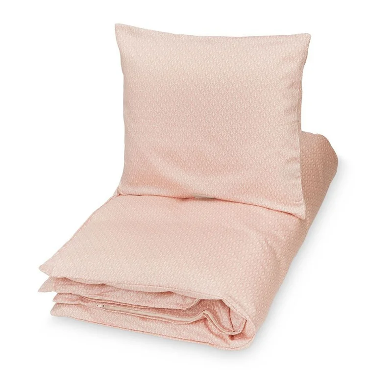 Bamboo - derived duvet covers with antibacterial and moisture - wicking propertiesCam Cam Copenhagen Adult Bedding Set Single Peacock Old Rose