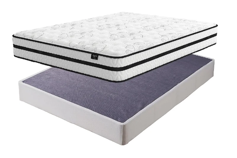 King - size mattresses for spacious master bedroomsChime 10 Inch Hybrid Mattress with Foundation