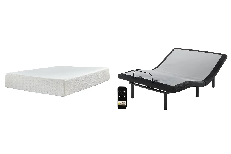 Latex mattresses with natural bounce and breathabilityChime 12 Inch Memory Foam Mattress with Adjustable Base