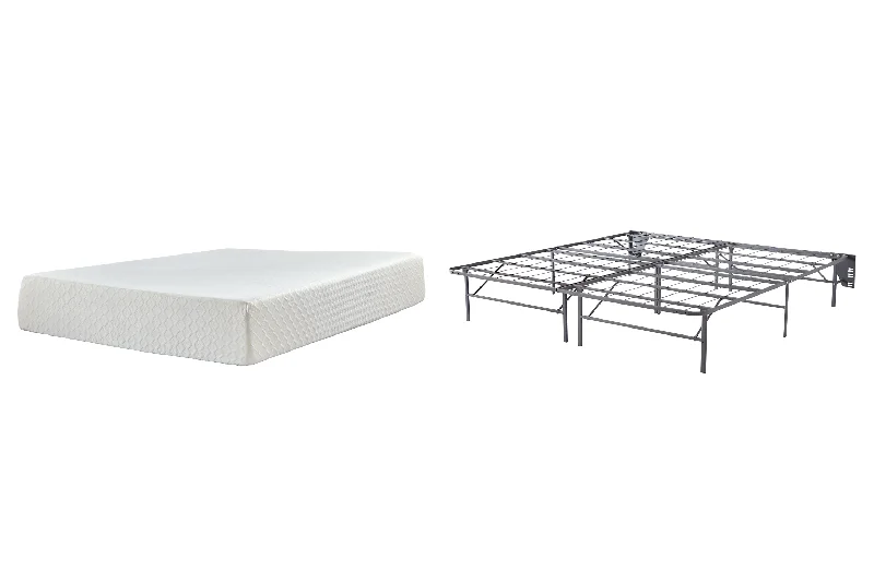 Hybrid mattresses combining foam and innerspring technologyChime 12 Inch Memory Foam Mattress with Foundation