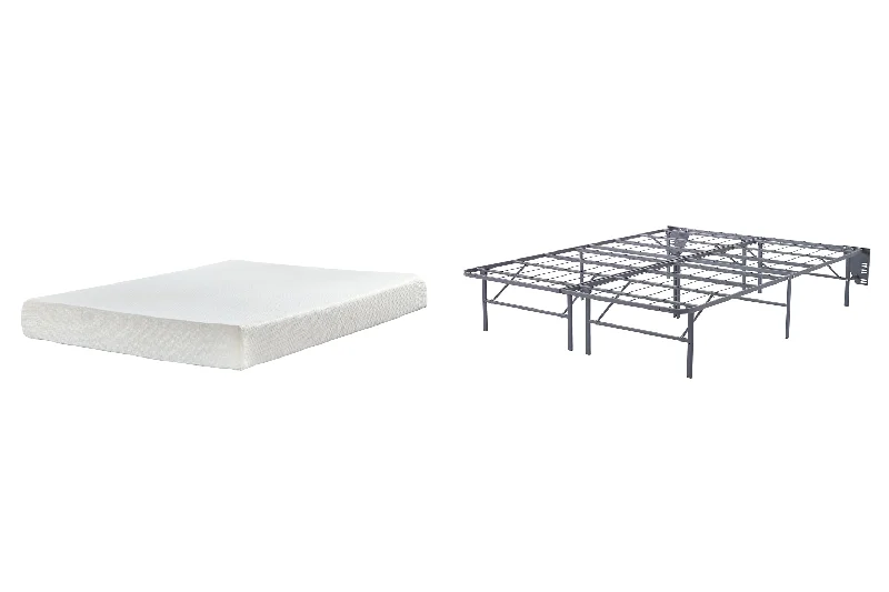 Hybrid mattresses combining foam and innerspring technologyChime 8 Inch Memory Foam Mattress with Foundation