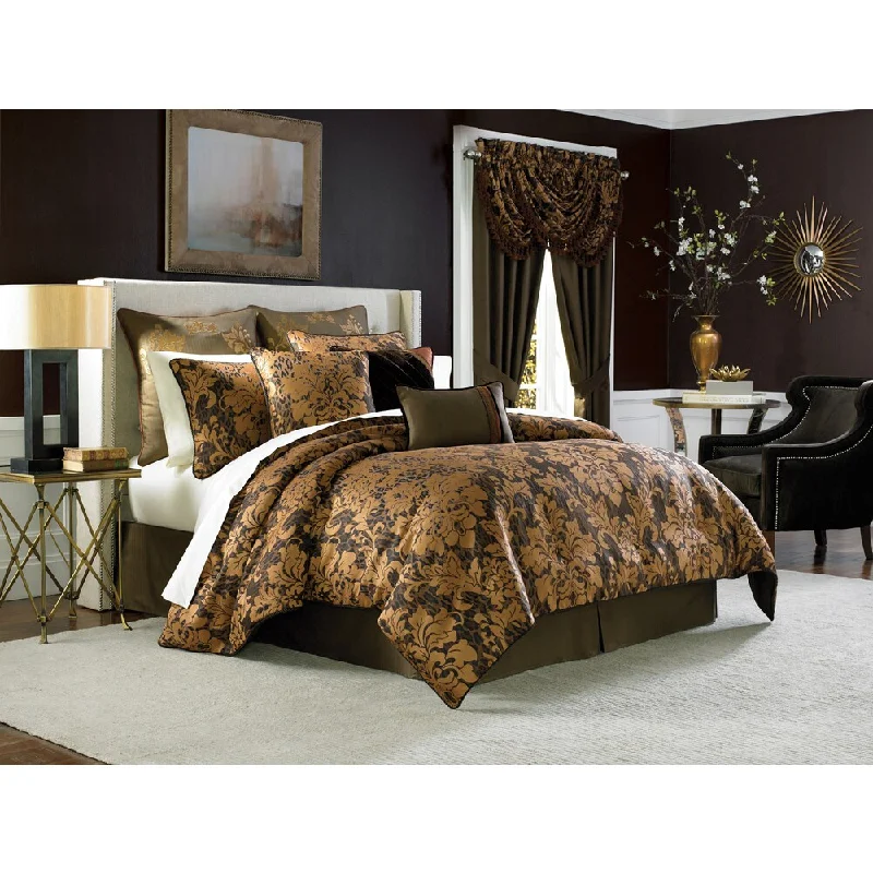 Queen - size comforters for standard queen - sized mattressesCroscill Monique 4-Piece Comforter Set