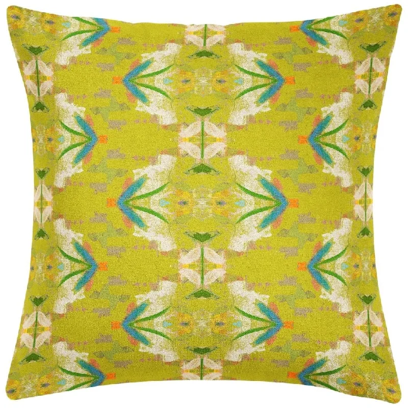 Ombre - colored duvet covers with a gradient effect for a trendy and unique styleEnglish Garden Citron 26x26 Pillow