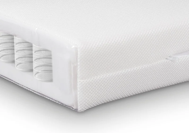 Polyester - foam mattresses for budget - friendly optionsGiggle Baby Ventiflow Superior Pocket Spring Cot Mattress 120x60