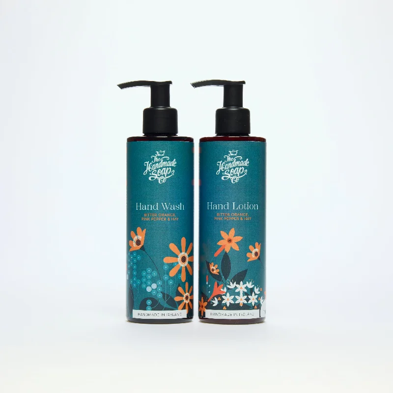 Bamboo fiber blankets with natural antibacterial propertiesThe Handmade Soap Company Hand Wash & Lotion Duo Bitter Orange