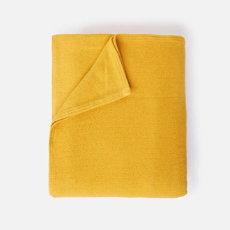 Acrylic blankets for a soft and affordable alternativeHarvest Gold American Made Blankets