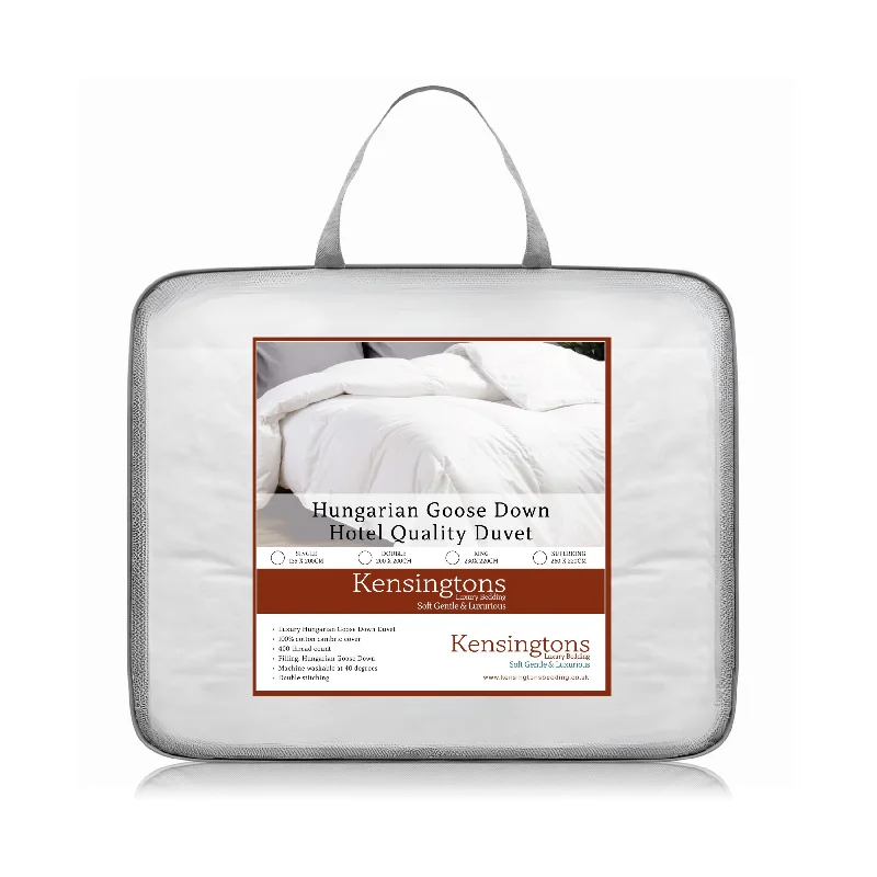 Duvet covers suitable for use with synthetic - filled comfortersHungarian Goose Down Duvets - 10.5 Tog