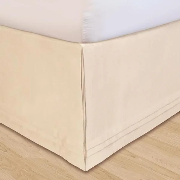 Ivory 'Hike Up Your Skirt' King-size Bedskirt