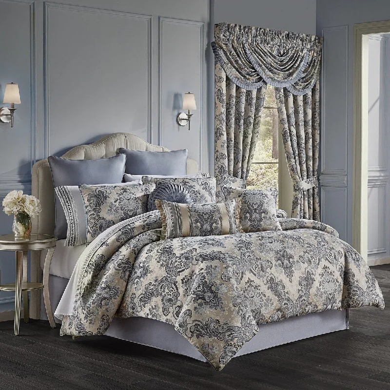 Down - filled comforters for supreme warmth and lightnessJ. Queen New York Glendale Luxury Comforter Set