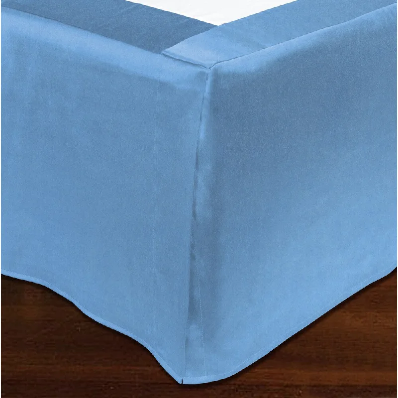 Jennifer Taylor Blue Oversized King Bedskirt