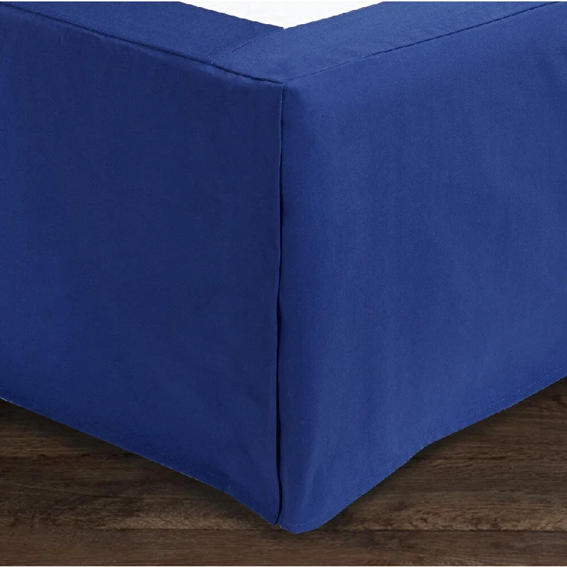 Jennifer Taylor Royal Blue Oversized Bedskirt